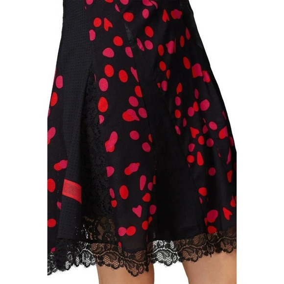 Koche Black Twisting Tee Shirt A-Line Dress $695 - Picture 6 of 8